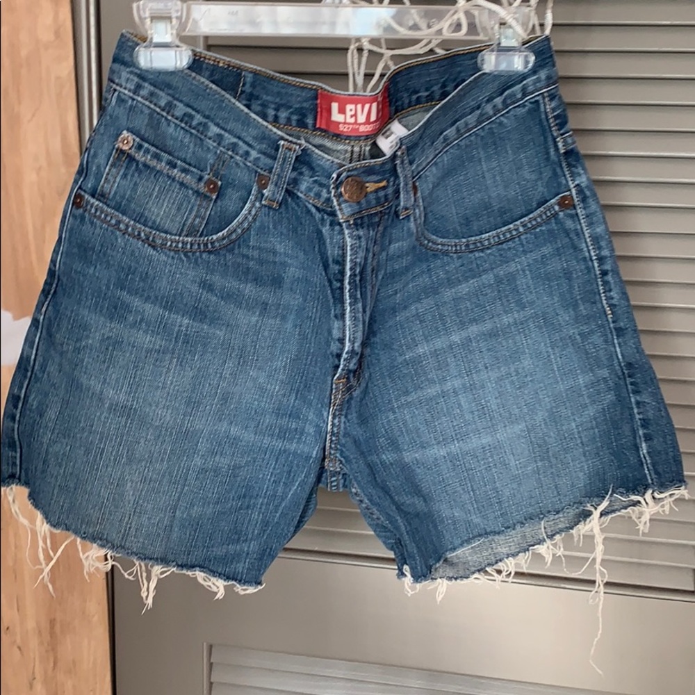 Levi’s 527 Boot Cut Jean Shorts